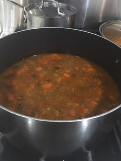 Una foto de Sopa de hombre si grasas