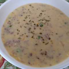 A picture of MPASI 8 - 12 bulan Cream soup tanpa susu tanpa terigu.