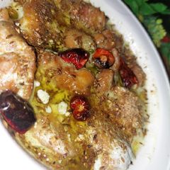 A picture of Karachi mint dahi phulki.