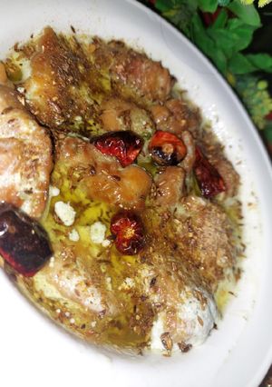 A picture of Karachi mint dahi phulki.