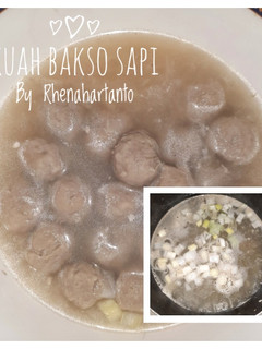Foto resep Kuah Bakso Sapi