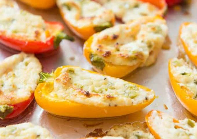 The Lazy Runner Stuffed Mini Peppers