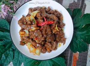 Foto resep Beef Slice Saus Tiram