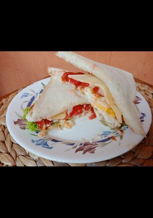 Foto resep Egg Sandwich with Cheese