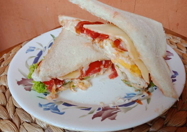 Egg Sandwich with Cheese