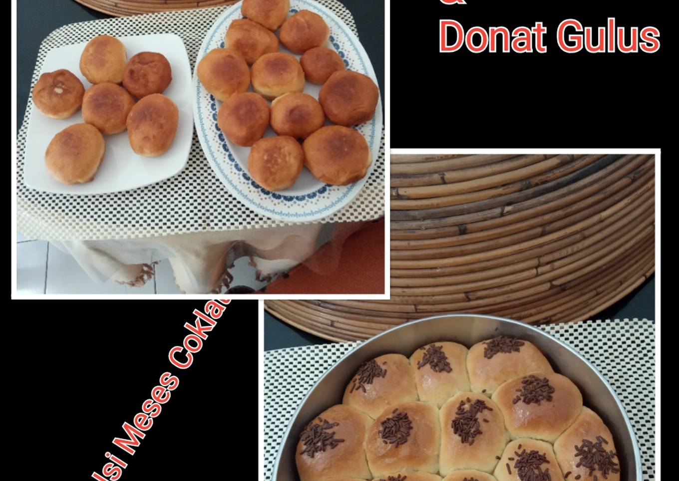 Roti Sobek/Roti Kasur, Odading/Bolang Baling, Donat Gulus