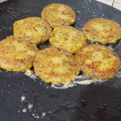 A picture of Chicken shami kabab.