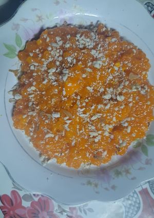 उपवासाचा साबुदाणा हलवा (upwasacha sabudana halwa recipe in marathi) रेसिपी चे मुख्य फोटो 
