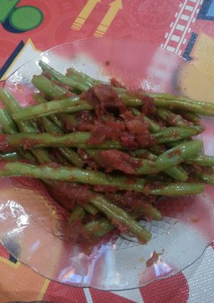 Foto resep Buncis bumbu merah