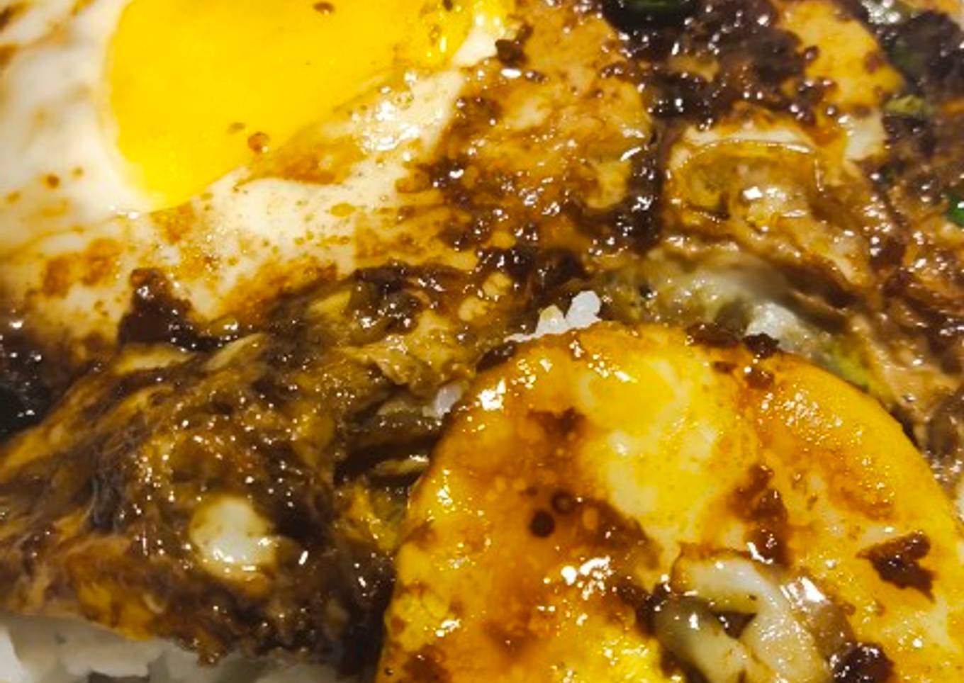 Nasi telor kecap ala Nex Carlos