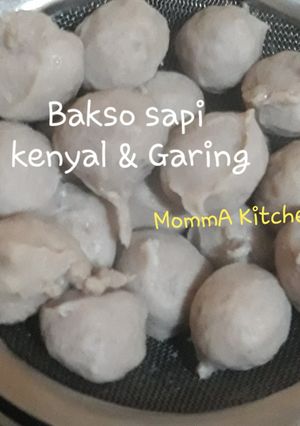Foto resep Bakso daging sapi kenyal & garing