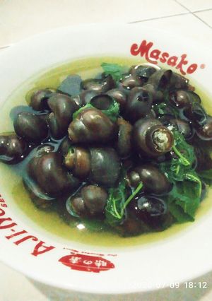 Foto resep Srutup Besusul (tutut) daun Singkil