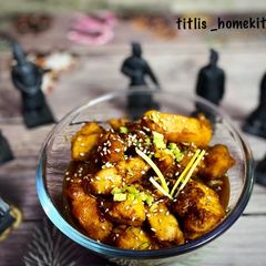 A picture of Kung Pao Chicken.