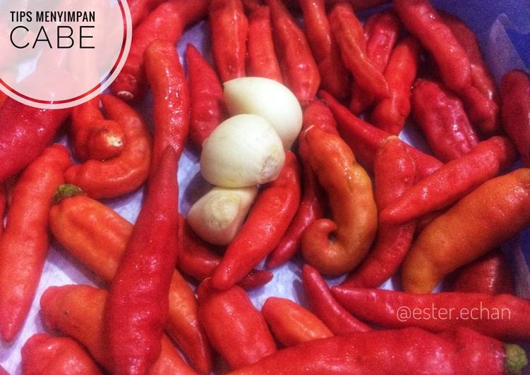 Resep Tips Menyimpan Cabe Rawit Agar Tahan Lama Yang Lezat