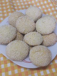 عکسی از دستور کلوچه کنجدی (کعک)