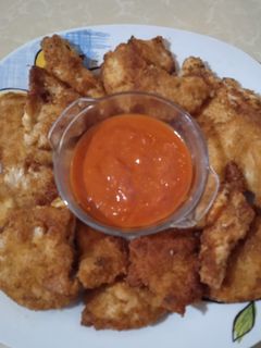 صورة لوصفة اسكالوب داند بصوص طوماط