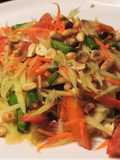Thai Green Papaya Salad / Som Tam