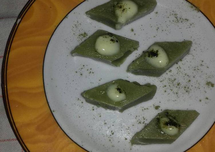 Resep Kue Talam Green Tea yang praktis