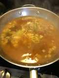 Sopa de Pollo Guisado y Vegetales
