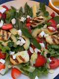 Salade printanière aux fraises