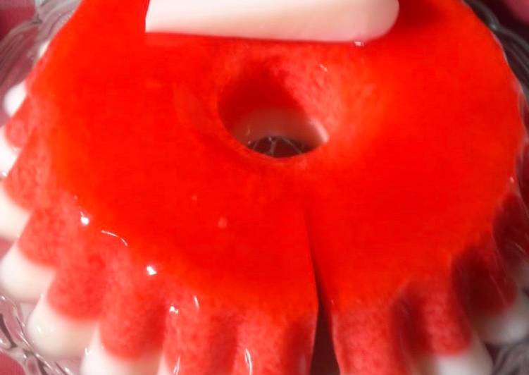 Puding Lumut Merah Putih 🇲🇨