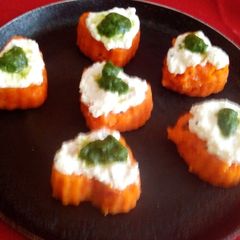 A picture of Carrot savory muffins.