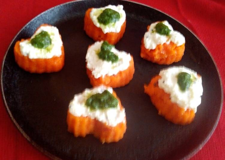 Recipe of Speedy Carrot savory muffins