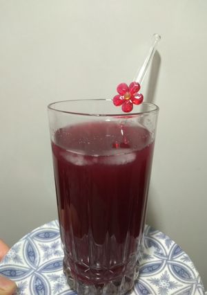 عکسی از دستور شربت شاه توت