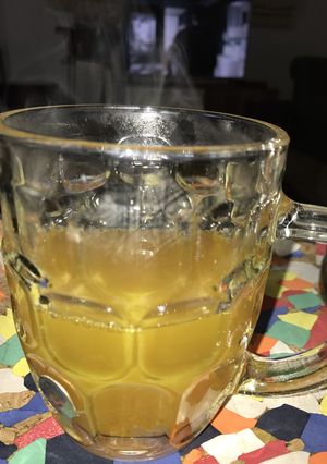 صورة لوصفة شاي كركم بالفلفل الاسود لحرق الدهون