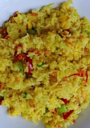Foto resep Nasi goreng kuning