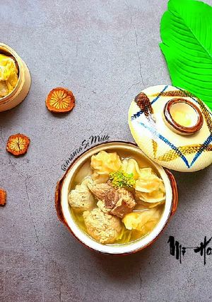 Hình của món Mì hoành thánh thập cẩm - 8m+.