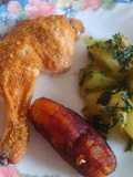Oven-Fried chiken (pollo frito al horno)