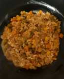 Τηγανητό ρύζι με λαχανικά και αυγό
