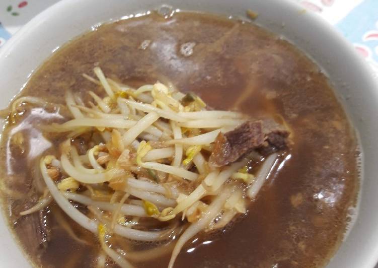 Sayur semur tauge daging