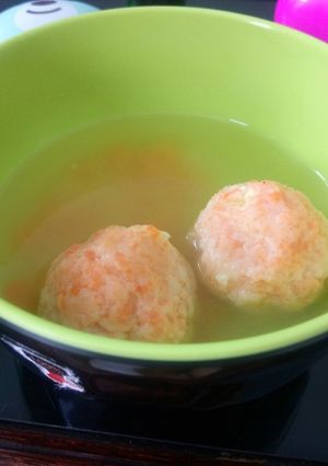 Foto resep Baso Salmon Telur Puyuh ala Mama Brad 💕
