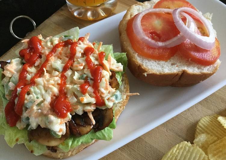 How to Make Award-winning Mushroom Veggie Burger