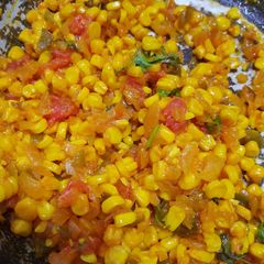 CORN BHEL (MASALA MAKAI) A picture of CORN BHEL (MASALA MAKAI).