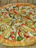 Pizza z... patisonem i fasolką szparagową