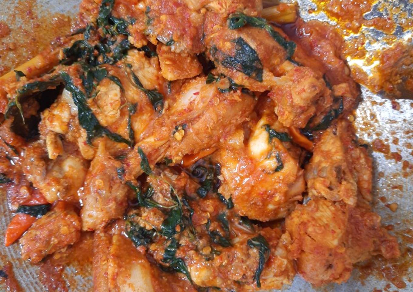 Rica-rica Ayam pedas Simple