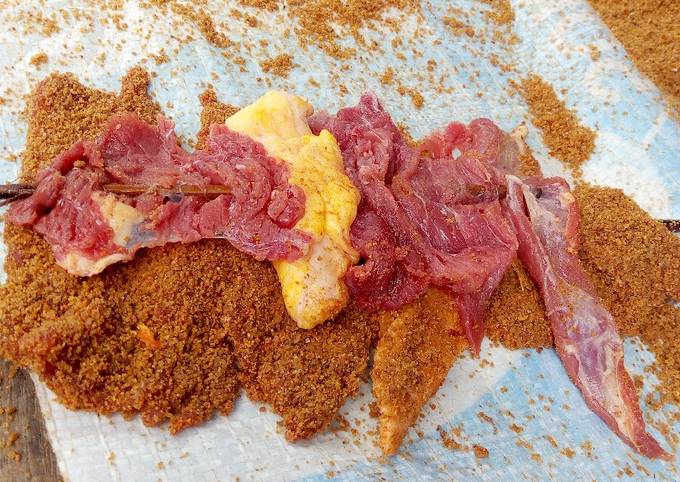 Recipe of Perfect Tsire (suya)