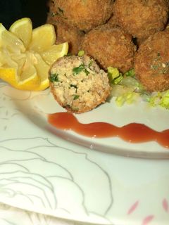 صورة لوصفة كفتة الدجاج والبطاطا 😋