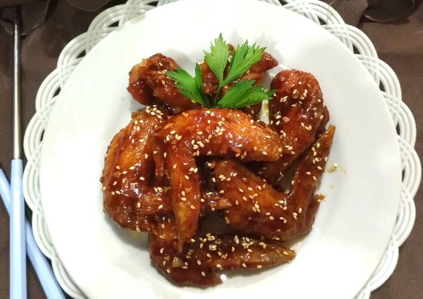 282. Korean Spicy Chicken Wings