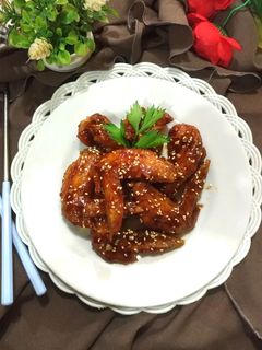 Foto resep 282. Korean Spicy Chicken Wings