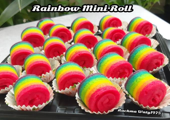 167.Rainbow Mini Roll