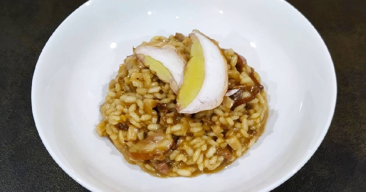 Ricetta Risotto ai funghi porcini e salsiccia di Francesca Diomede