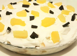 Foto di Tiramisù fit all'ananas senza lattosio e senza glutine