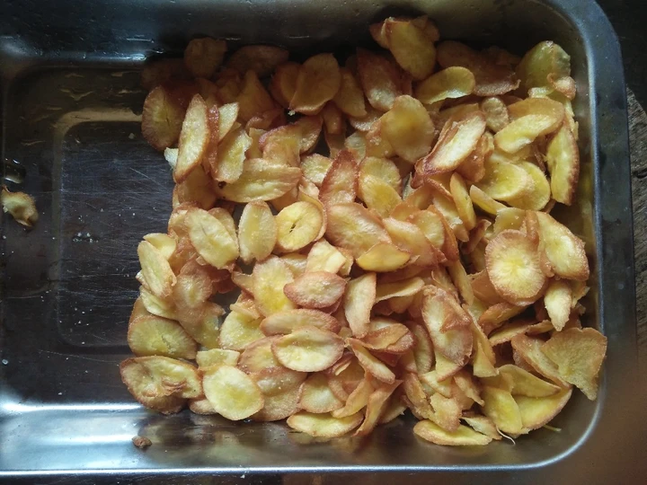 Cara Gampang Membuat Resep Kripik singkong renyah dengan 4 bahan mudah yang Lezat Sekali Anti Ribet, Mantap Sekali