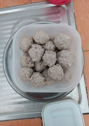 Foto resep Bakso sapi kenyal