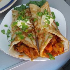 A picture of Sinasir wrap with zest flavour.