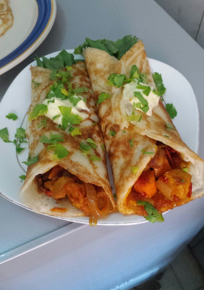 A picture of Sinasir wrap with zest flavour.